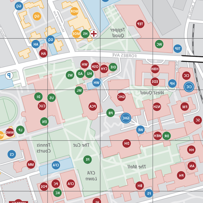 map of campus